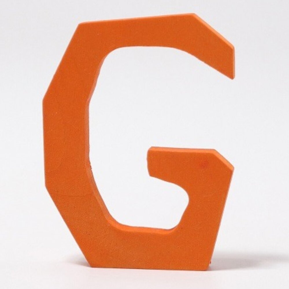 NWT Grimm's Wooden Toys Anthroposophical Letter G